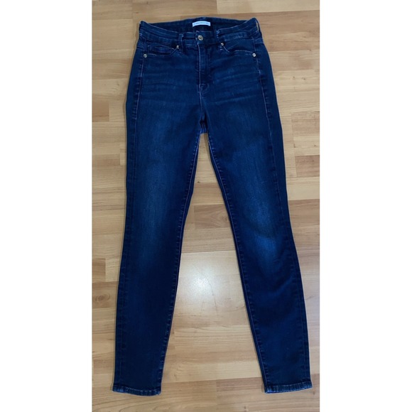 Good American Denim - Good American Good Waist Skinny Jeans Womens 4/27 Blue Dark High Rise Stretch